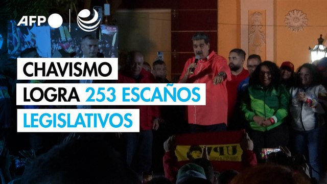 Chavismo logra 253 escaños legislativos venezolanos