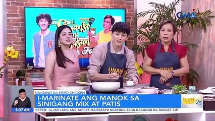 Siyanse ni Susan with Josh— Sinigang na Fried Chicken! | Unang Hirit