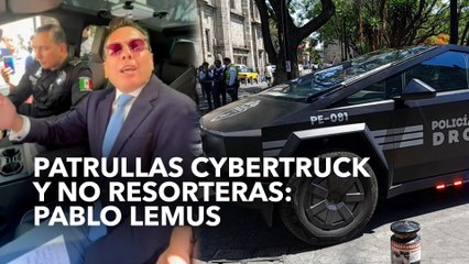 Policías en Cybertruck: Patrullas de Jalisco a la vanguardia