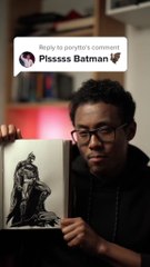 Best Batman Drawing Pencil Art with Colored pencils