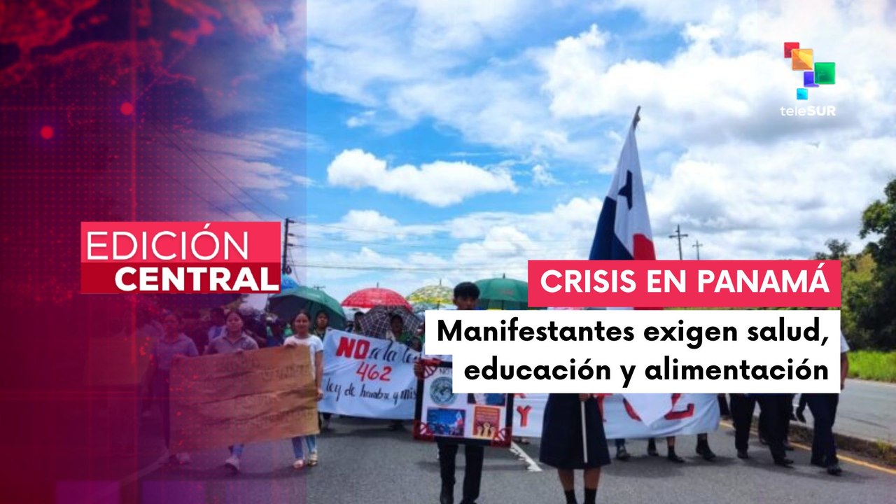 Pueblo exige diálogo y derechos sociales ante crisis económica en Panamá