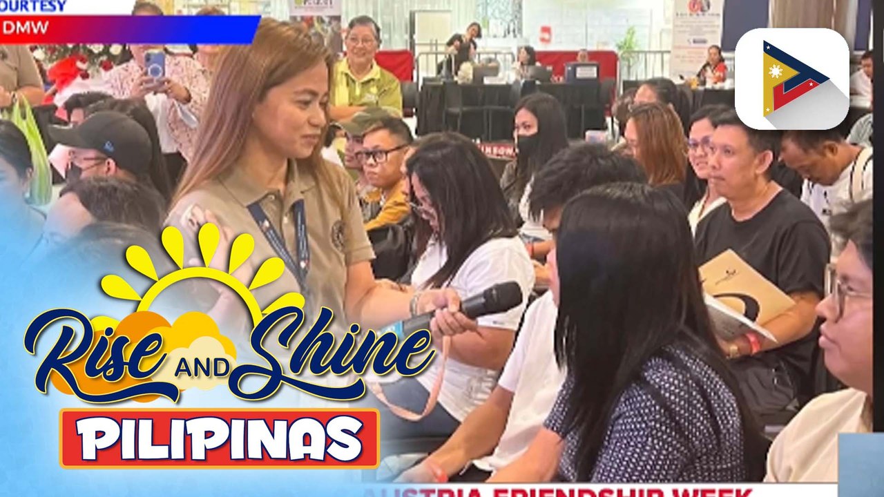 Phl-Austria Friendship Week Mega Job Fair sa Quezon City, dinagsa ng mga Pinoy