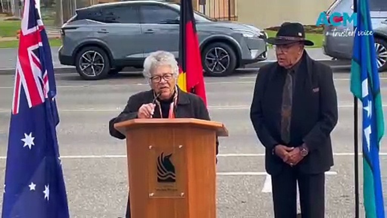 Aunty Dot and Uncle Hewitt Whyman inducted onto Wagga Walk of Honour