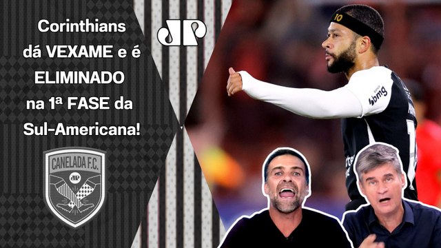É UMA VERGONHA!!! O Corinthians é UMA PIADA INTERNACIONAL! Foi ELIMINADO até na Sul-Americana e...