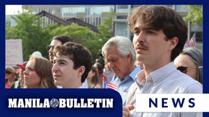 Harvard students rally against Trump's attacks on the university