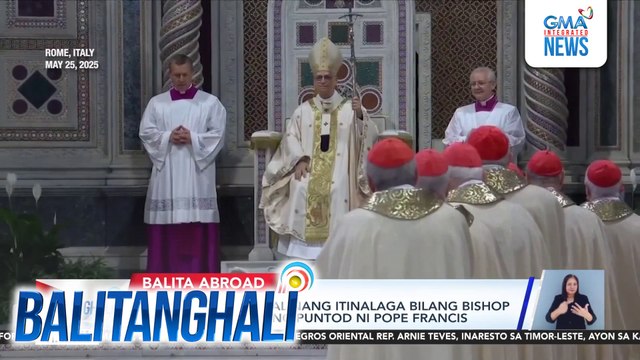Pope Leo XIV, pormal nang itinalaga bilang Bishop of Rome; binisita ang puntod ni Pope Francis | Balitanghali