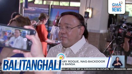 DOJ Sec. Remulla - Harry Roque, nag-backdoor exit para makaalis ng bansa | Balitanghali