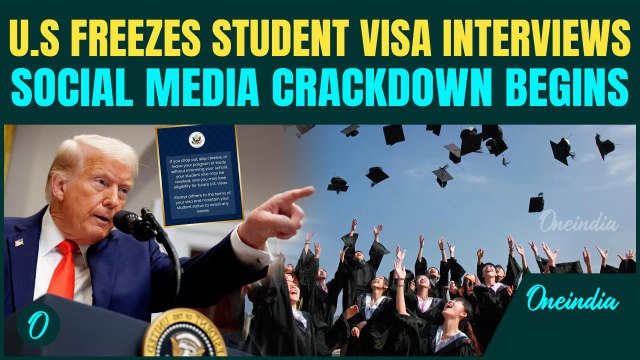BREAKING: U.S HALTS Student Visa Interviews Amid EXPLOSIVE Social Media Crackdown | No More Visas?