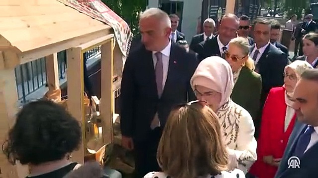 Emine Erdoğan, 'Anadoludakiler Kapadokya Pazarı' açılış programına katıldı