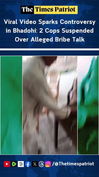 Viral Video Sparks Controversy in Bhadohi: 2 Co...