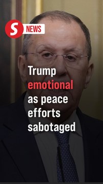 Trump knows Russia-Ukraine peace sabotaged, that's why he shows emotions, says Lavrov