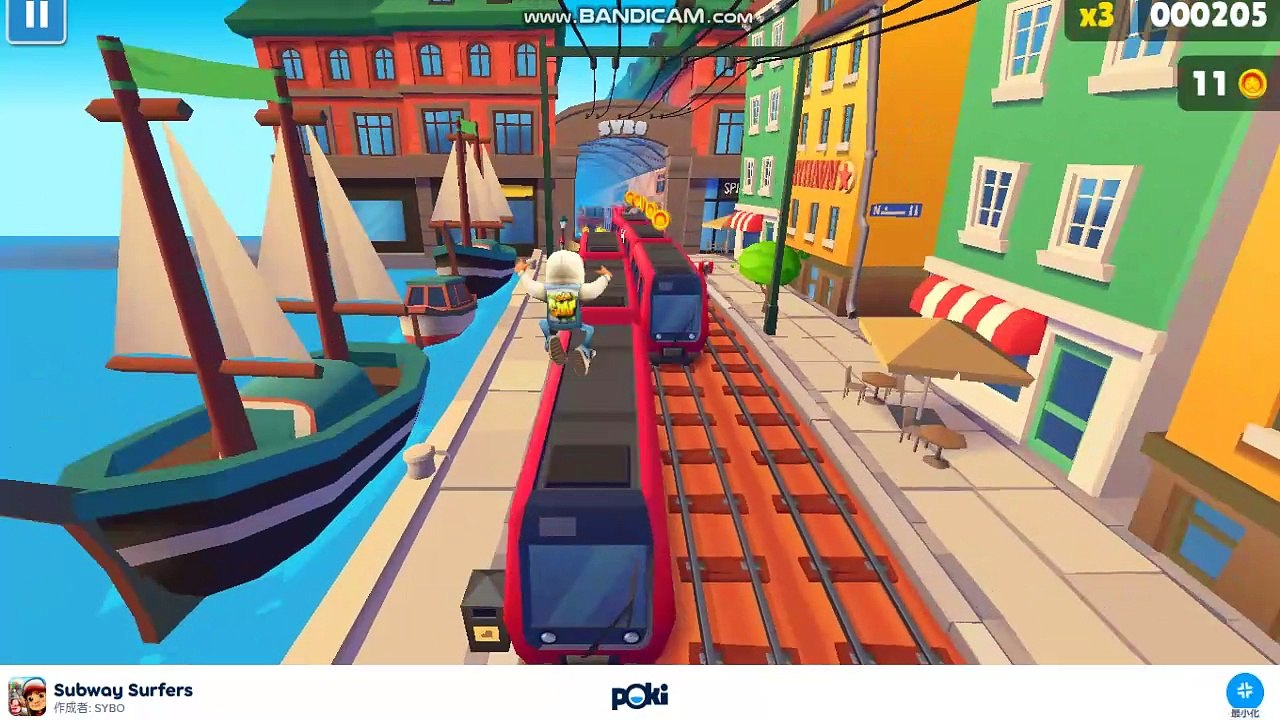 Subway Surfers  #gaming　#shorts 5