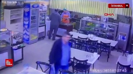 Güngören’de iş yerinde patlama: O anlar kamerada