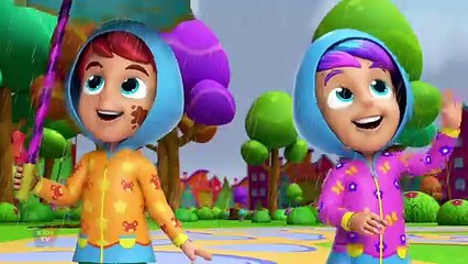 Zoobees Pluie Pluie Vas-t'en et Plus Comptines pour Bébés