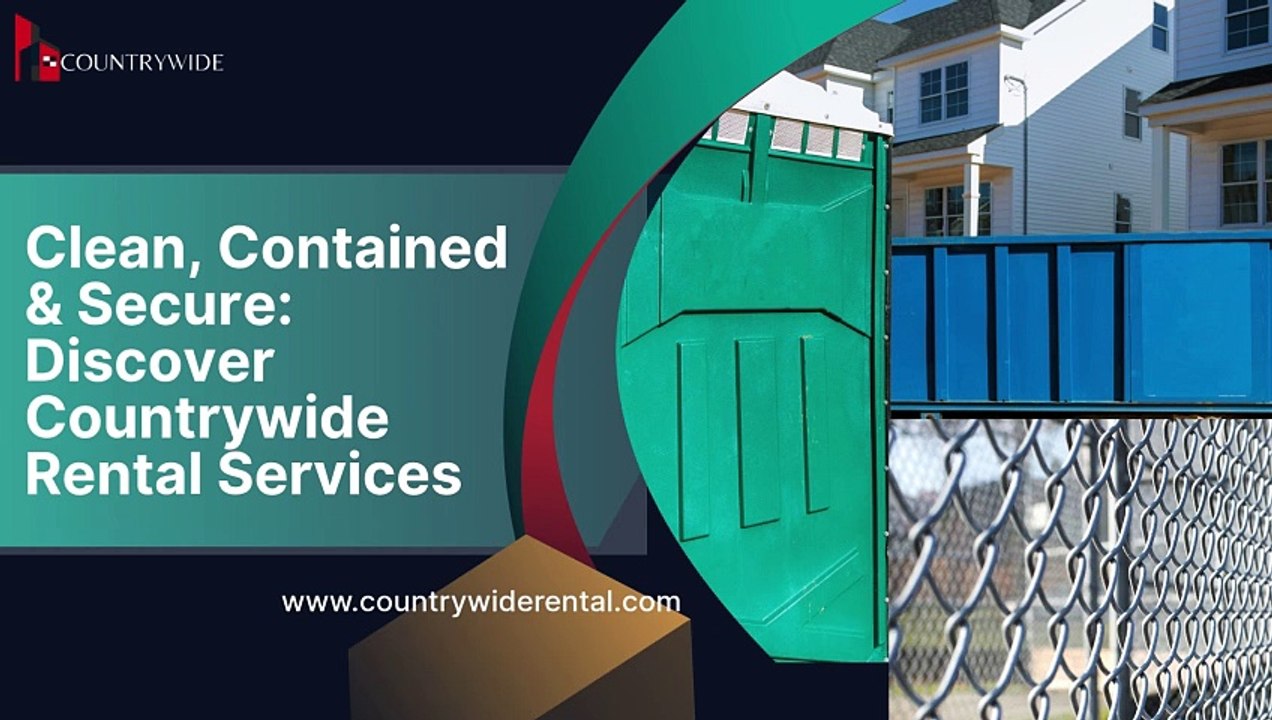 Clean, Contained & Secure Discover Countrywide Rental Services