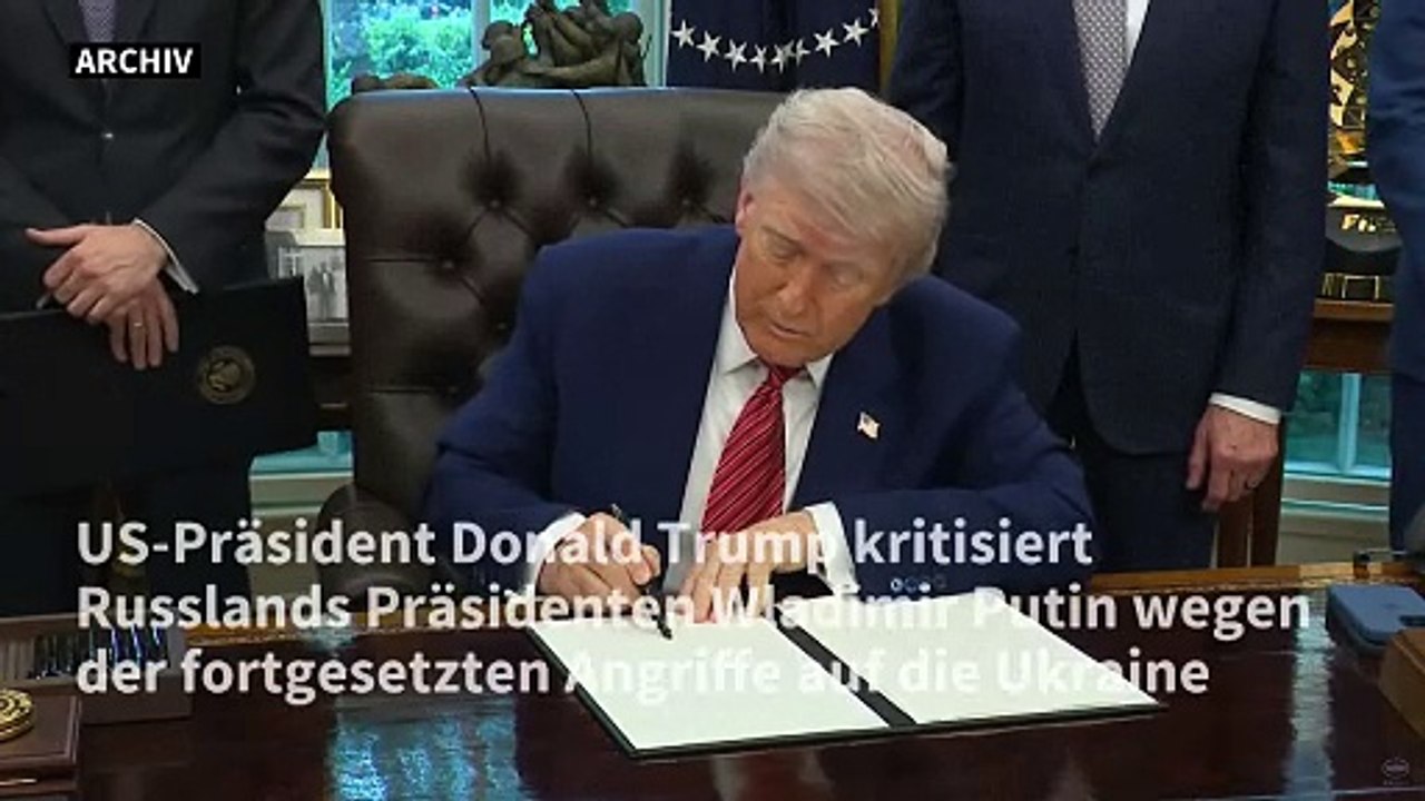 Trump: Putin 'spielt mit dem Feuer'