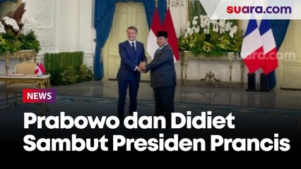 Dampingi Prabowo Sambut Presiden Prancis di Istana, Gaya Didit saat Ngobrol Bareng Istri Macron