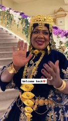 ام عايض تفاجئ الجميع بنحافة ملحوظة في احدث ظهور لها