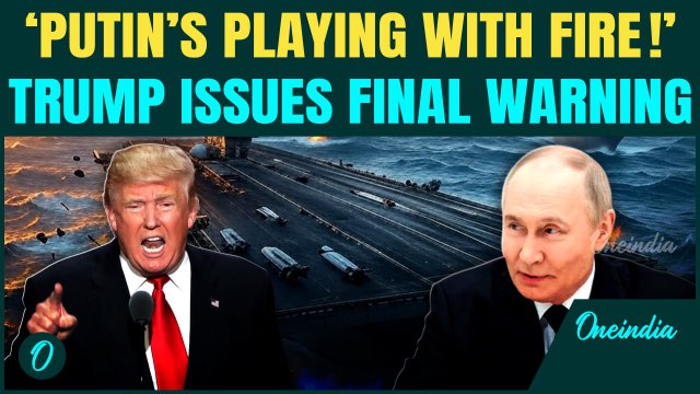 ‘Playing With FIRE’: Trump EXPLODES After Russian Bombs Hit Ukraine | Warns Of ‘Really Bad Things’