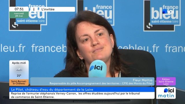 Fleur Mattio, responsable du pole accompagnement des territoires à la Maison de l'eau et de l'environnement - CPIE à Marlhes