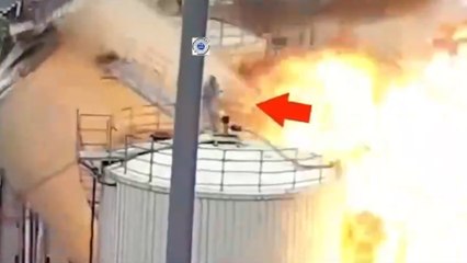 Çin'de kimyasal fabrikasında dev patlama