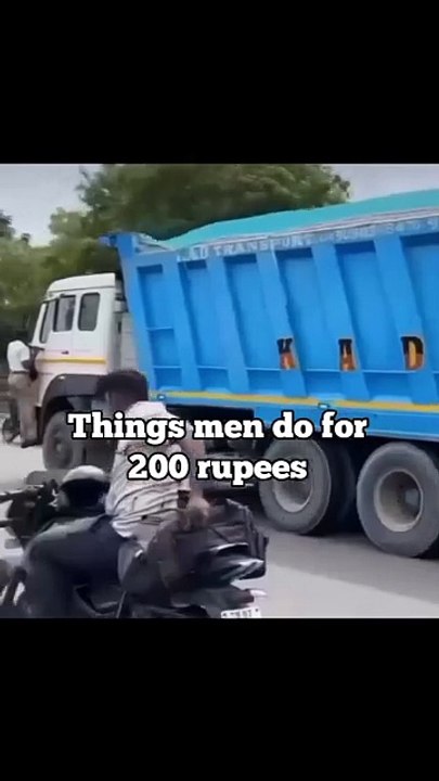 Things that  only u can see in india