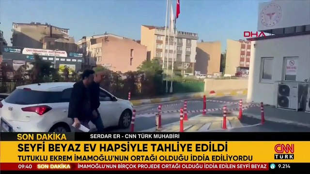 Ekrem İmamoğlu'nun proje ortağı Seyfi Beyaz da itirafçı oldu: Ev hapsi şartıyla tahliye kararı