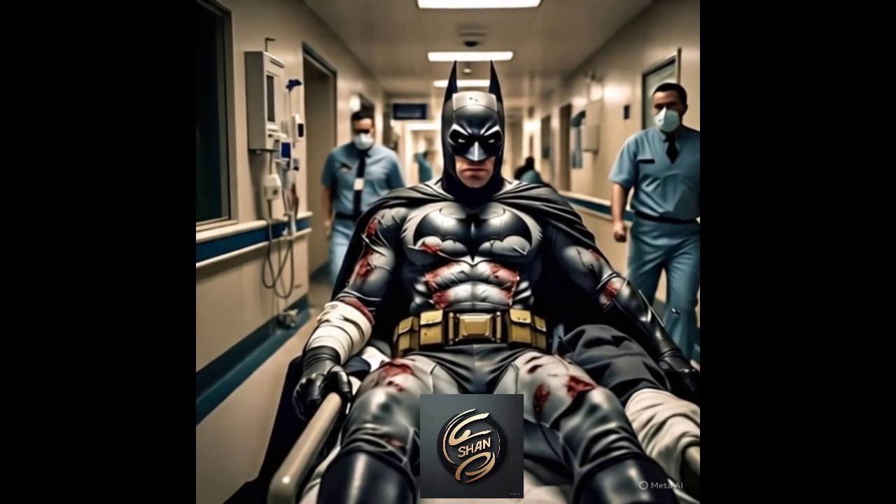 INJURED BATMAN