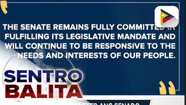 Ilang proseso sa Senado kaugnay sa impeachment complaint vs. VP Sara Duterte, sisimulan sa susunod na linggo