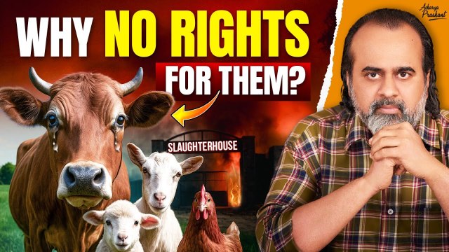 Animals Too Must Have RIGHTS Like Humans || Acharya Prashant, With Bard College (2022)