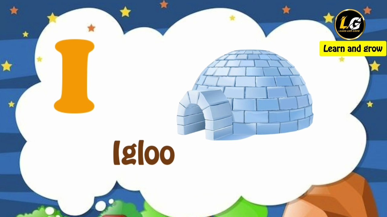 20 words that start with letter I/Initial sounds/letter I words for kids