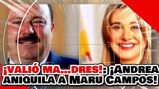 🔥🚨¡LE VALIÓ MA…DRES! ¡ANDREA ANIQUILA sin PIEDAD a MARU CAMPOS por DEJAR PLANTADA a la PRESIDENTA!