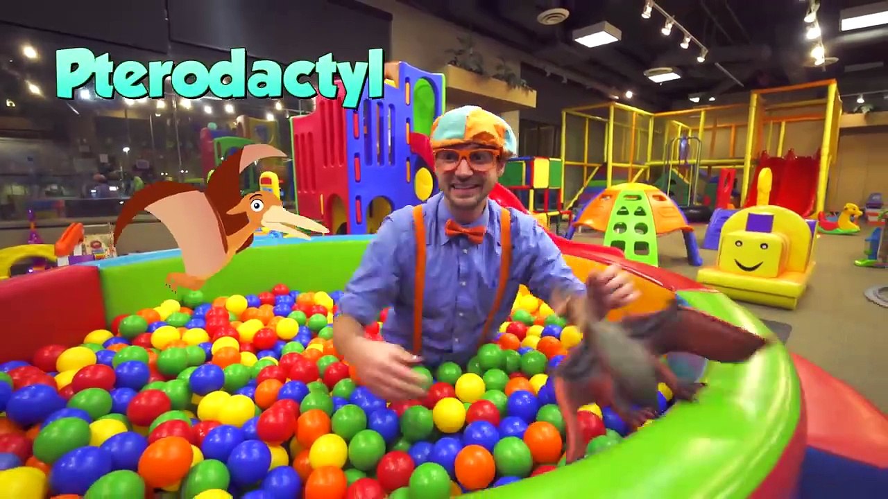 🛝 Blippi Learns at the Indoor Playground | Colors & Words for Toddlers  🎨 Learn Colors & Words at the Playground with Blippi! Educational Fun
