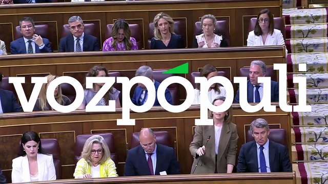 Cuca Gamarra, a Yolanda Díaz: Mientras otros huyen, usted intenta tapar la corrupción del Gobierno