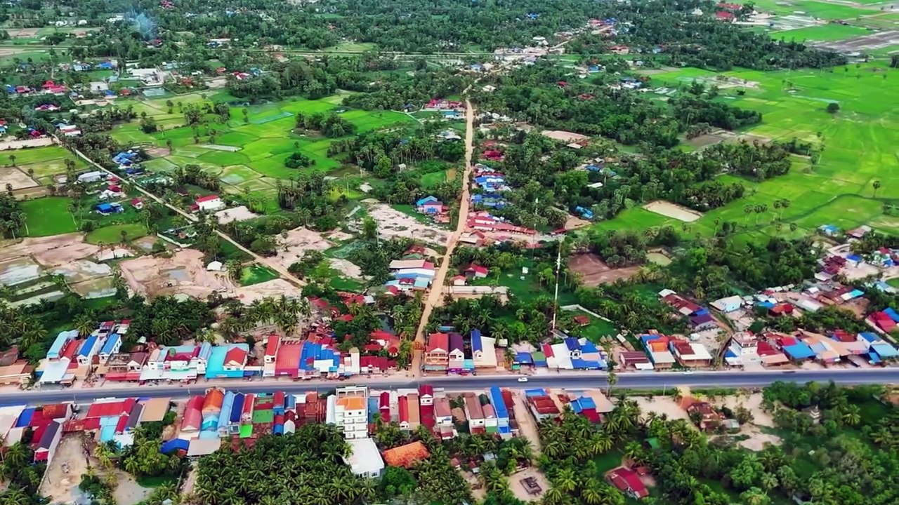 បទ កំពតបញ្ចប់ត្រឹមហ្នឹង ទេសភាពឃុំសំរោងលើ ស្រុកបន្ទាយមាស Kampot Scenic Beauty Samrong Leu