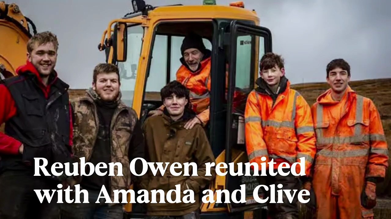 News Headlines: Reuben Owen: Yorkshire farmer unites with Clive and Amanda in Channel 5 series