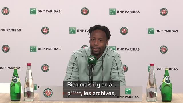 Roland-Garros - Monfils : “40 victoires ici ? Ça veut dire que j’ai joué longtemps !”