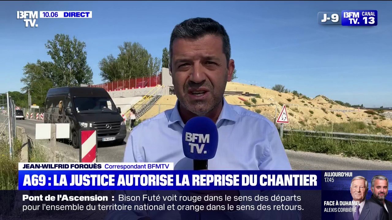 A69: la cour d'appel administrative de Toulouse autorise la reprise du chantier