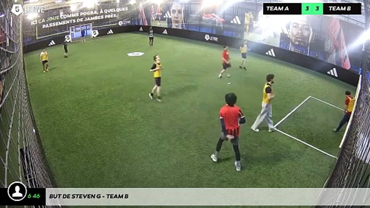 But de Steven G - Team B