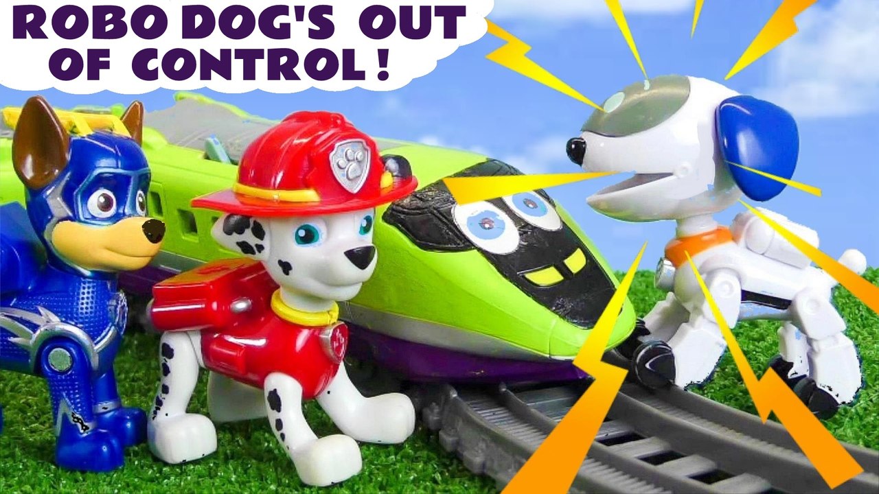 Can the Paw Patrol Pups save out of control Robo Dog ?
