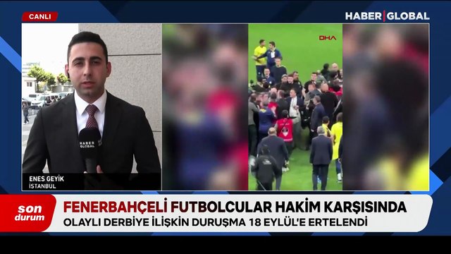 Oosterwolde ve Mert Müldür Çağlayan Adliyesi'nde