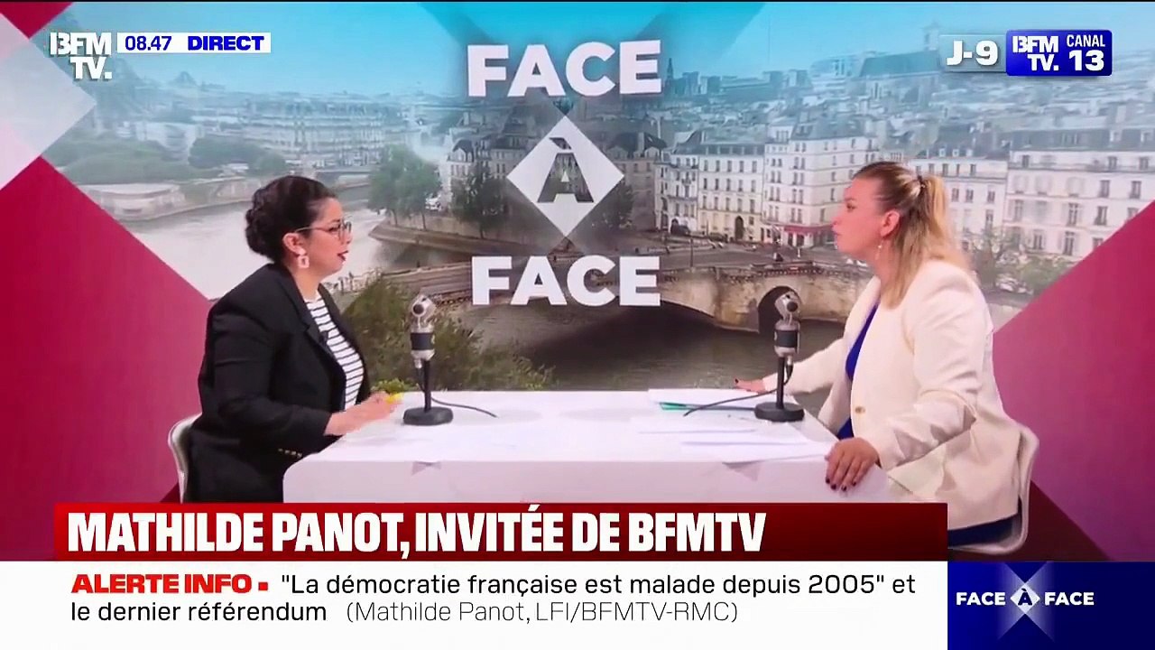 Mathilde Panot s'en prend à la religion catholique sur BFM: "Est-ce acceptable de baptiser des bébés qui ne sont pas en âge de consentir ?" - VIDEO