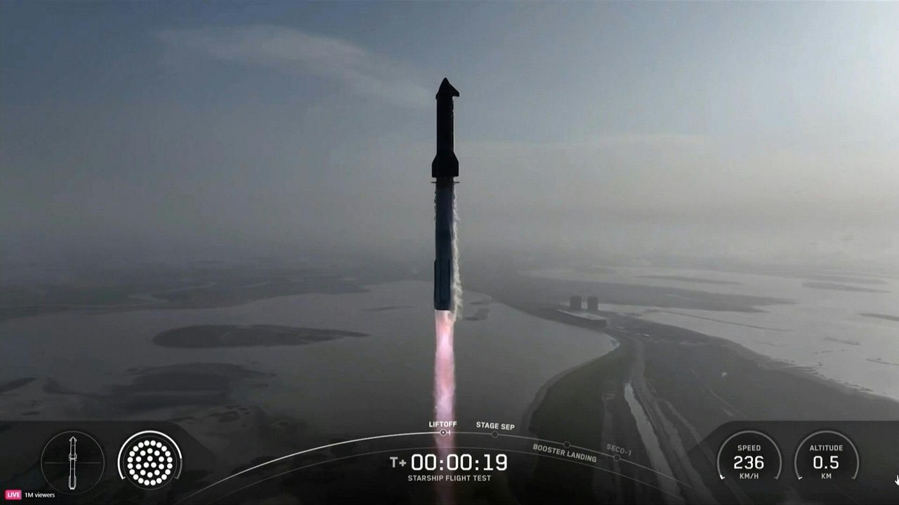 Starship-Rakete erneut bei Testflug explodiert