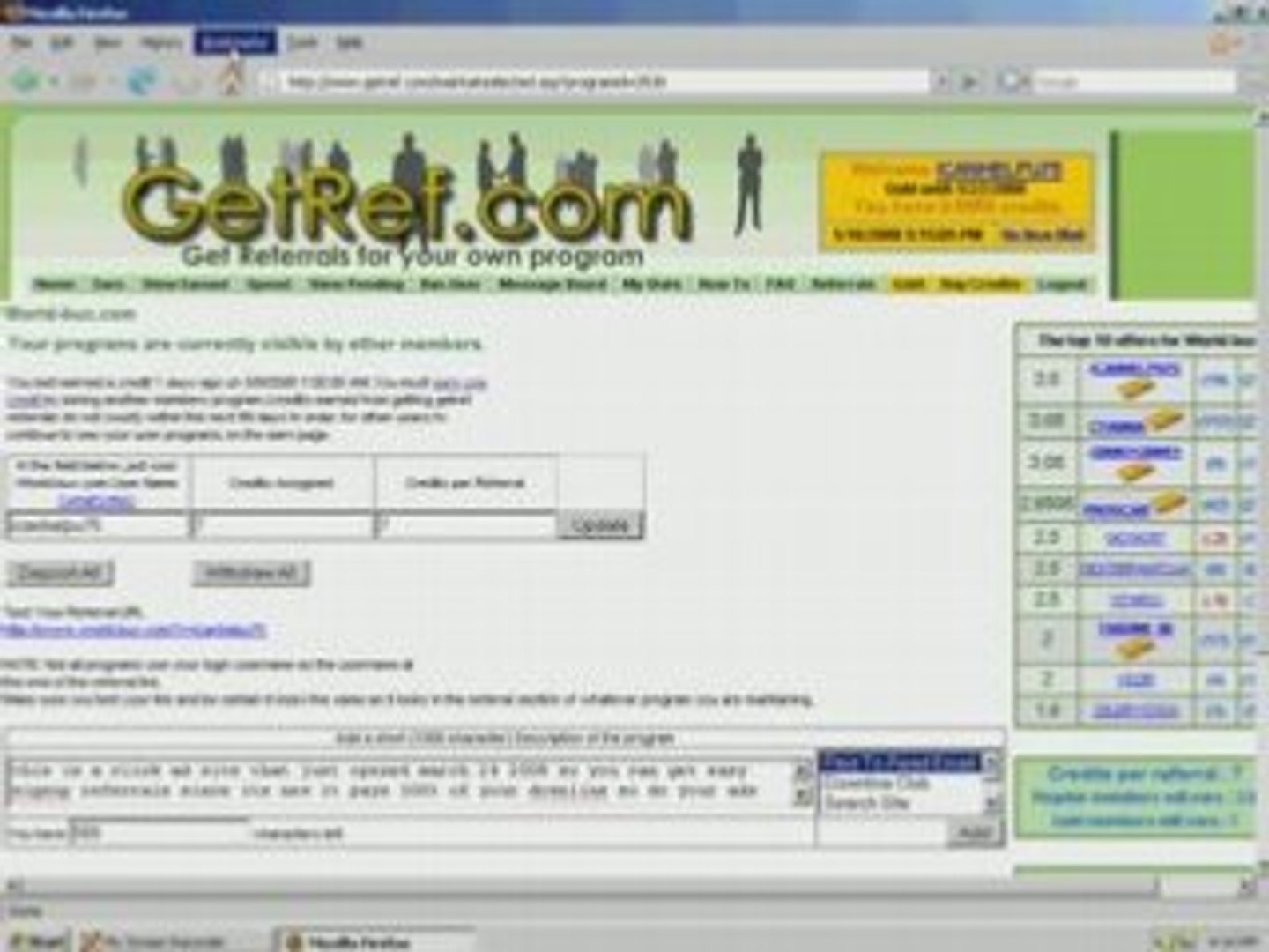 ⁣get free referals and how to use the system