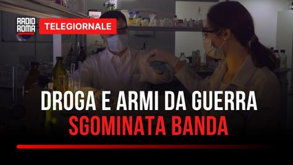 Maxi sequestro di droga, armi e 4 arresti