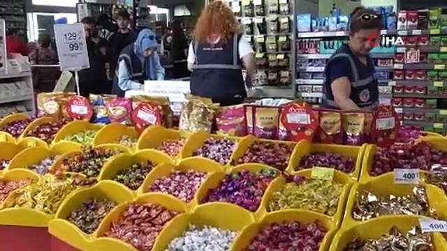 Antalya’da bayram öncesi marketlerde etiket denetimi