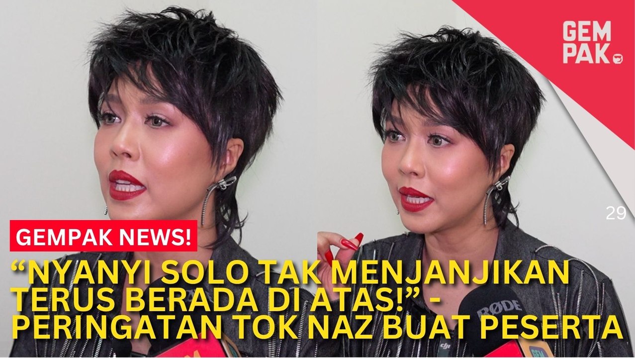 #GempakVideoNews : Syafinaz Selamat Mohon Peserta Peka Tentang Markah Berkumpulan