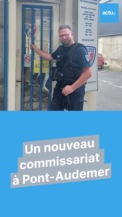 Un nouveau commissariat pour la police municipale de Pont-Audemer