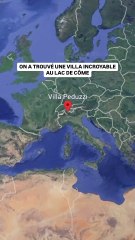 On a trouvé une villa avec vue sur le lac de Côme 📍🇮🇹