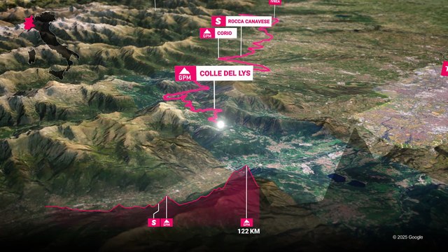 Giro 2025, Étape 20 : Verrès-Sestrières, parcours, profil et horaire - Foot - Cyclisme - Giro
